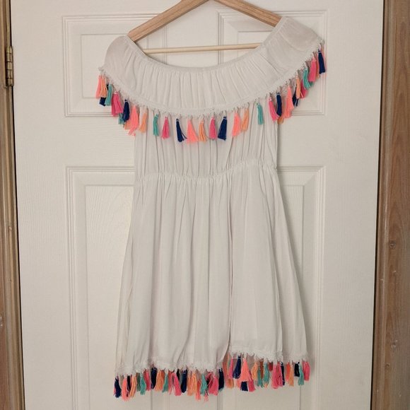 FREE gift w/ purchase 🌈 Rainbow Tassels Dress - Picture 2 of 3